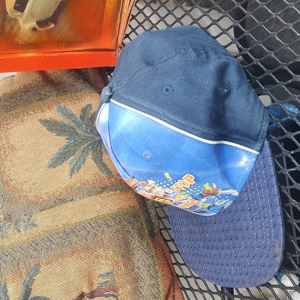 Lego Kids Hat - Blue with Colorful Characters - Picture 4 of 9